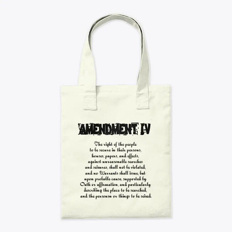 Fourth Amendment Tote